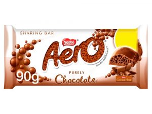Aero Milk Chocolate Sharing Bar 90g