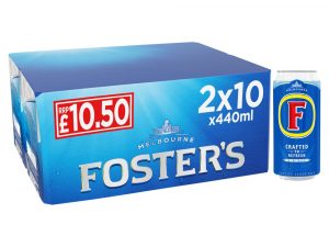 Foster's Quality Lager 10 x 440ml Cans
