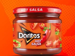 Doritos Hot Salsa Sharing Dip 300g Jar